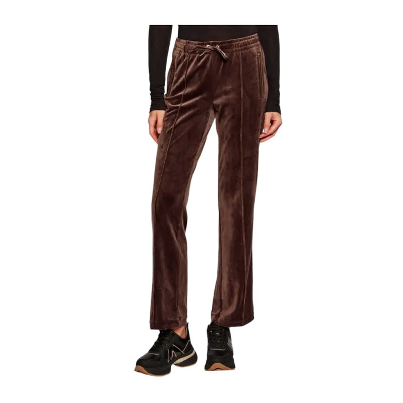 Velvet track pants
