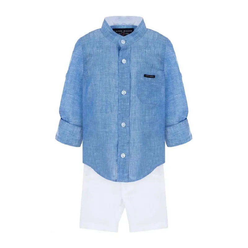 Pants and shirt set for boys