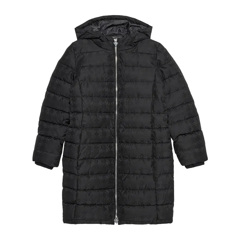 Puffer jacket with hood