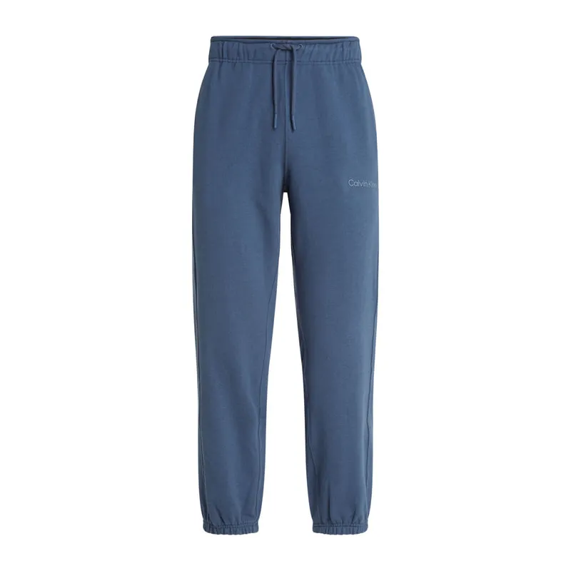 Relaxed cotton terry joggers