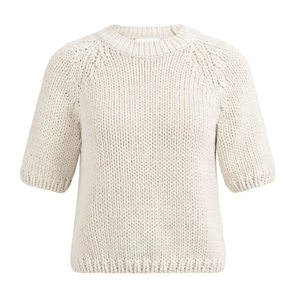 Women's short-sleeved sweater