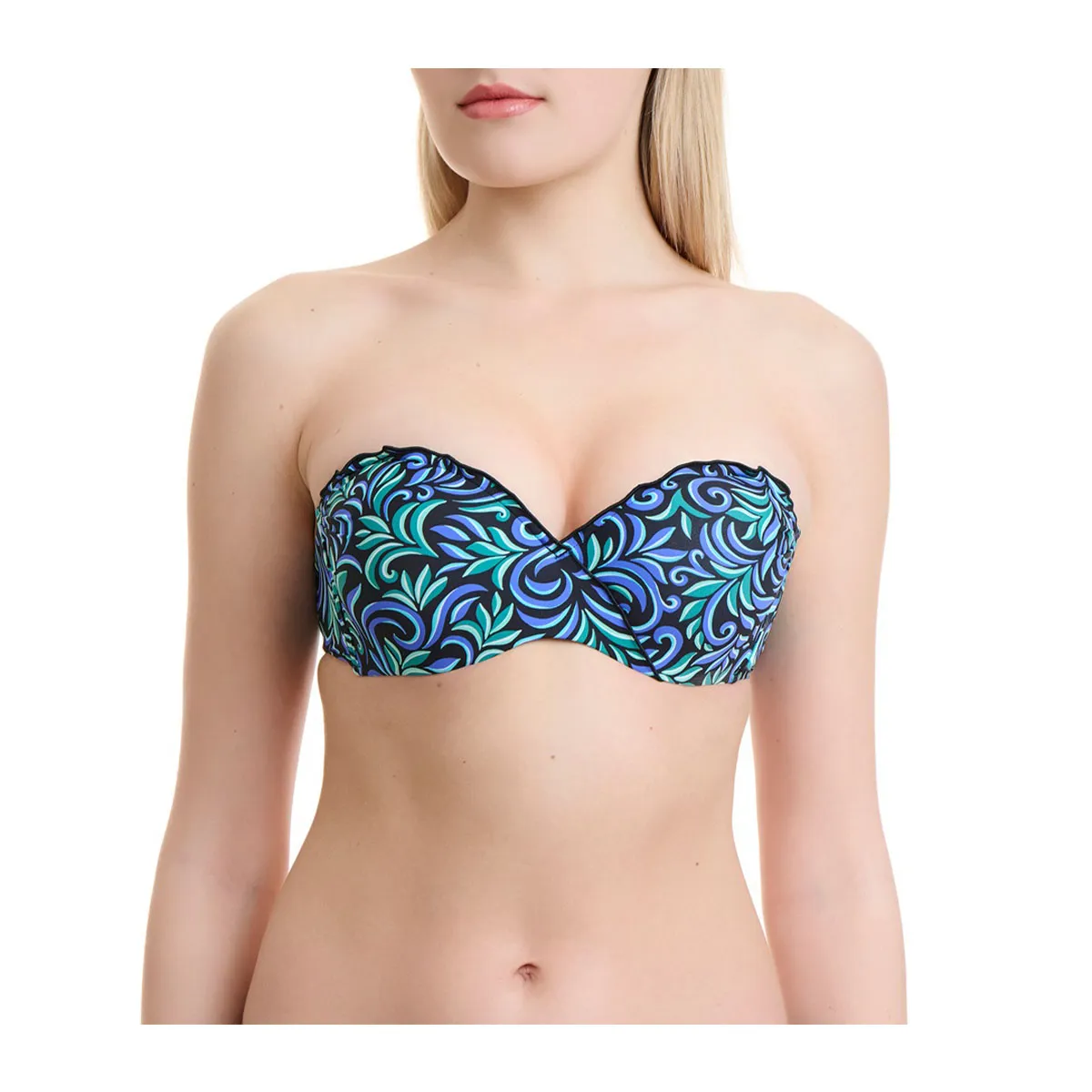 Strapless swimsuit top