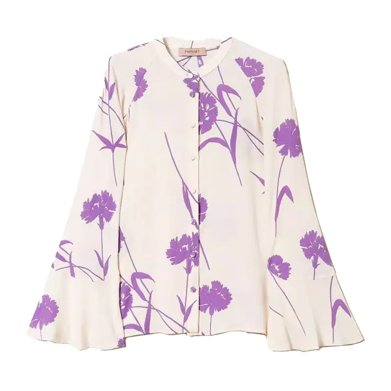 Womens floral shirt