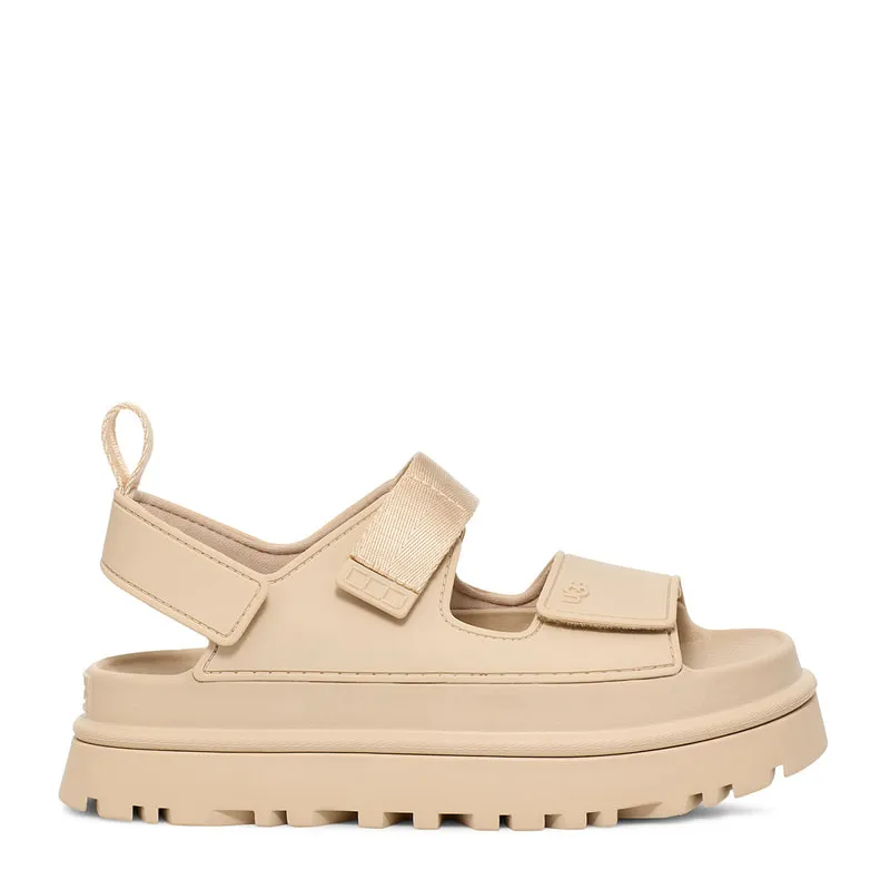 Sandal with a thick sole