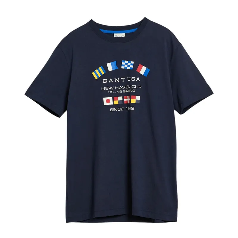 Mens short-sleeved shirt
