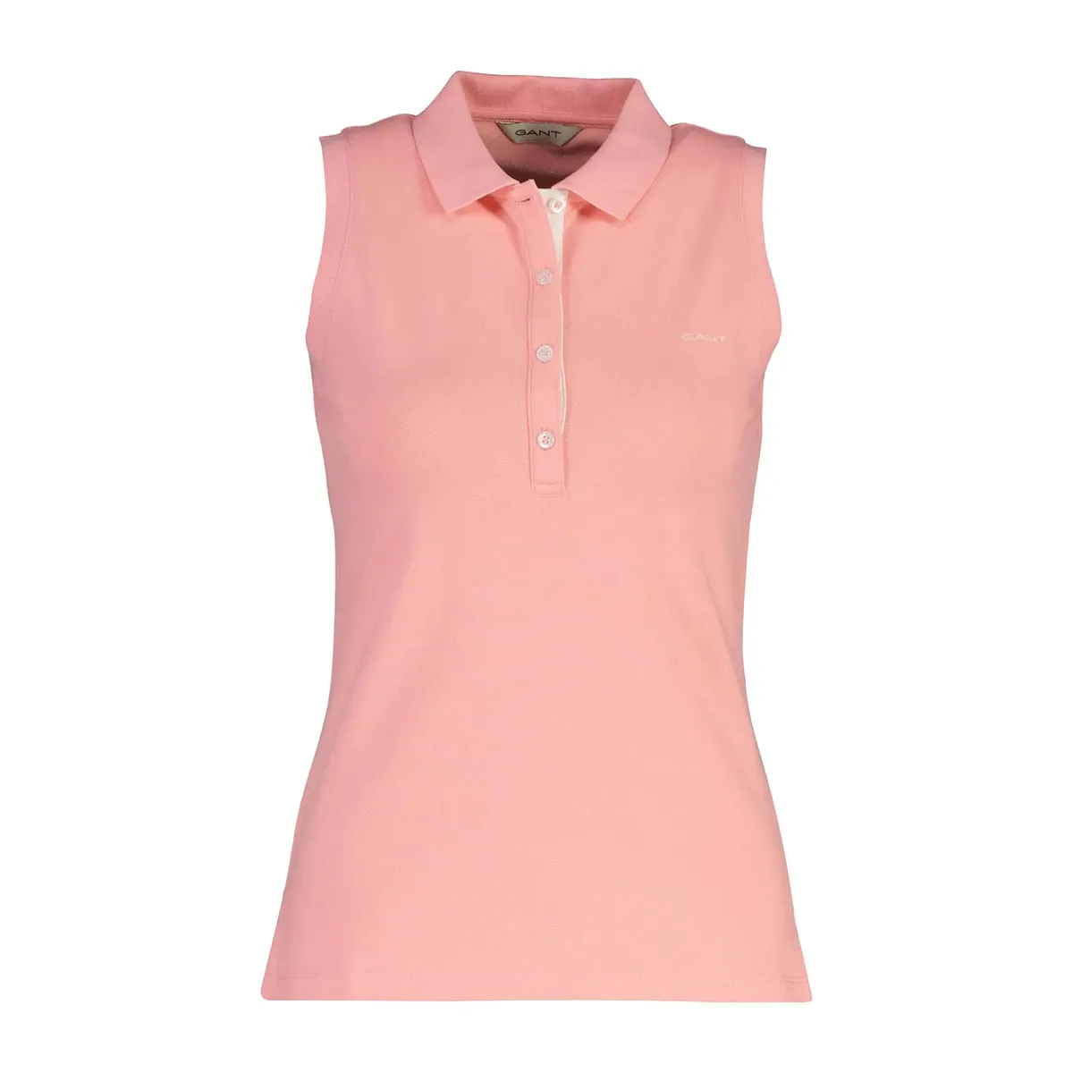 Women's sleeveless polo shirt