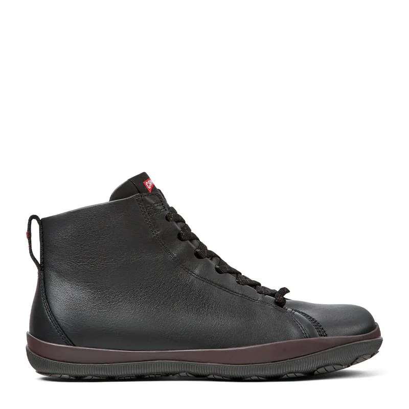 Leather ankle boots