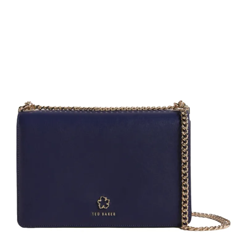 Leather shoulder bag