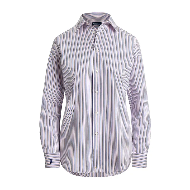 Striped Poplin Shirt