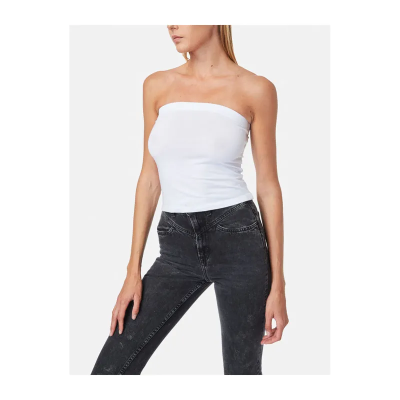 Strapless top