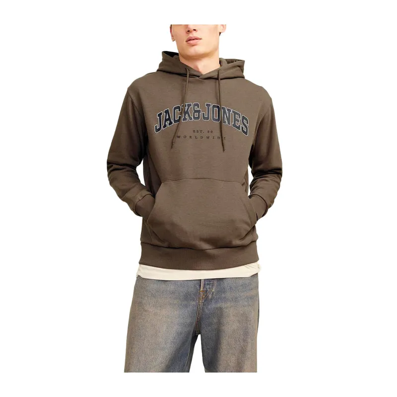 Hoodie with maxi logo