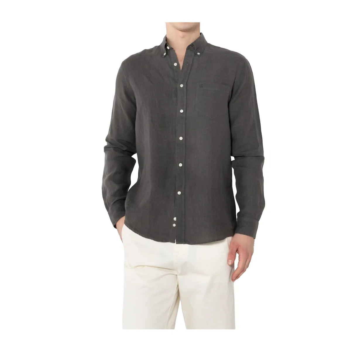 Long sleeve linen shirt