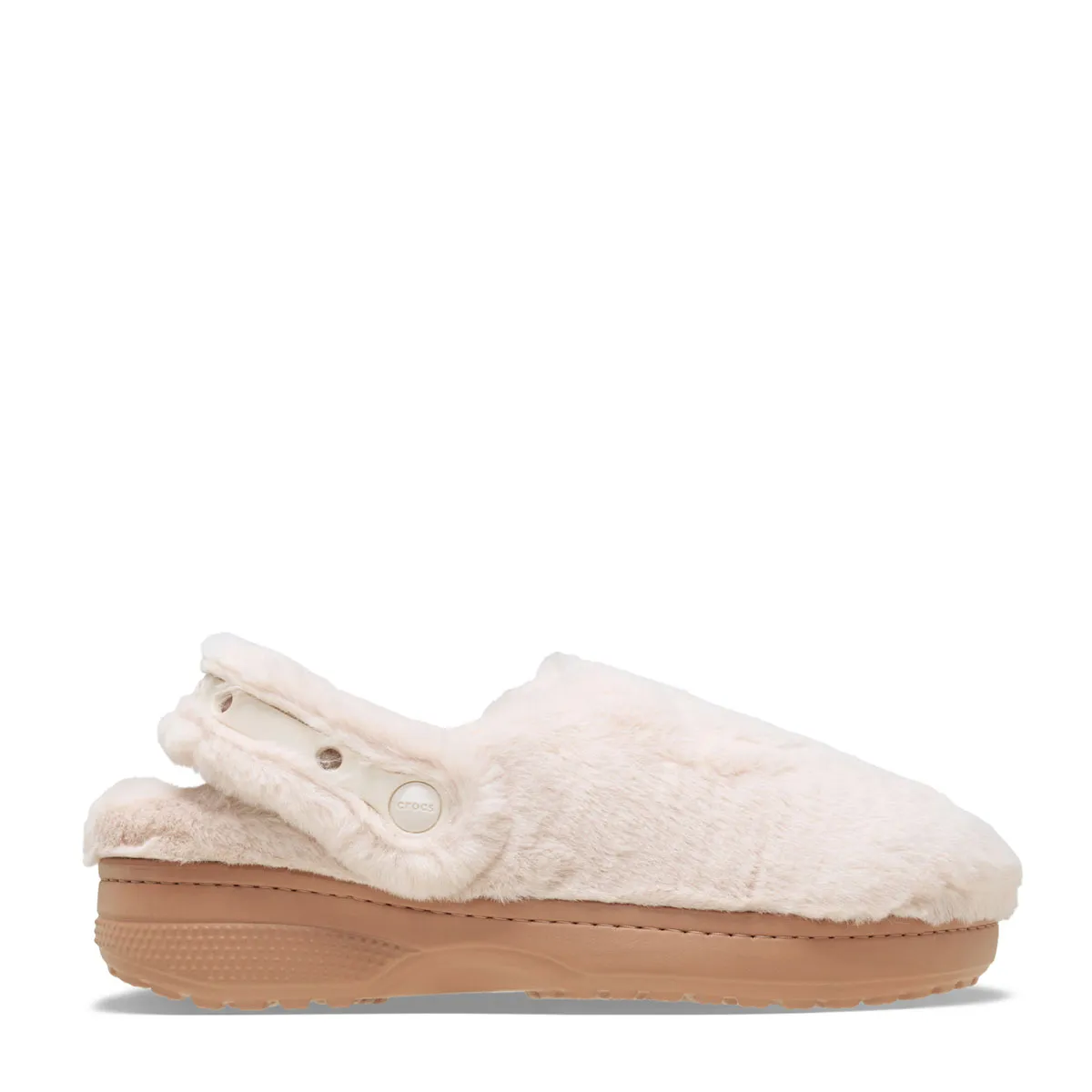 Eco-fur slippers