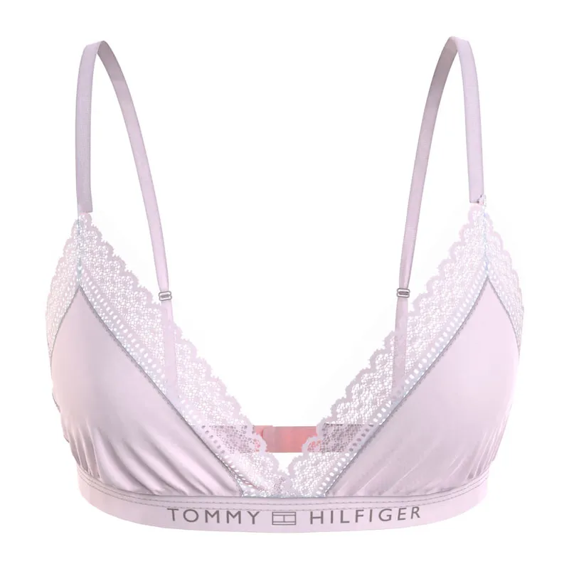 Unlined triangle bra