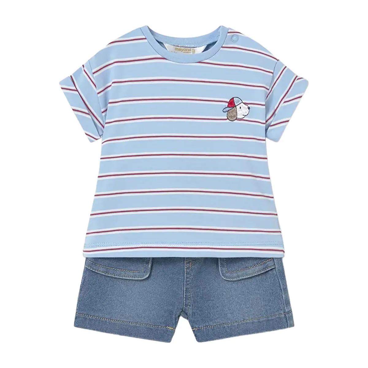 Blouse and shorts set