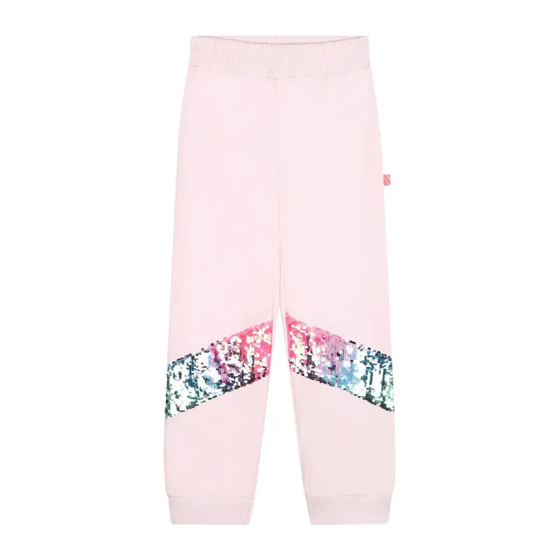 Pants with colorful sequins