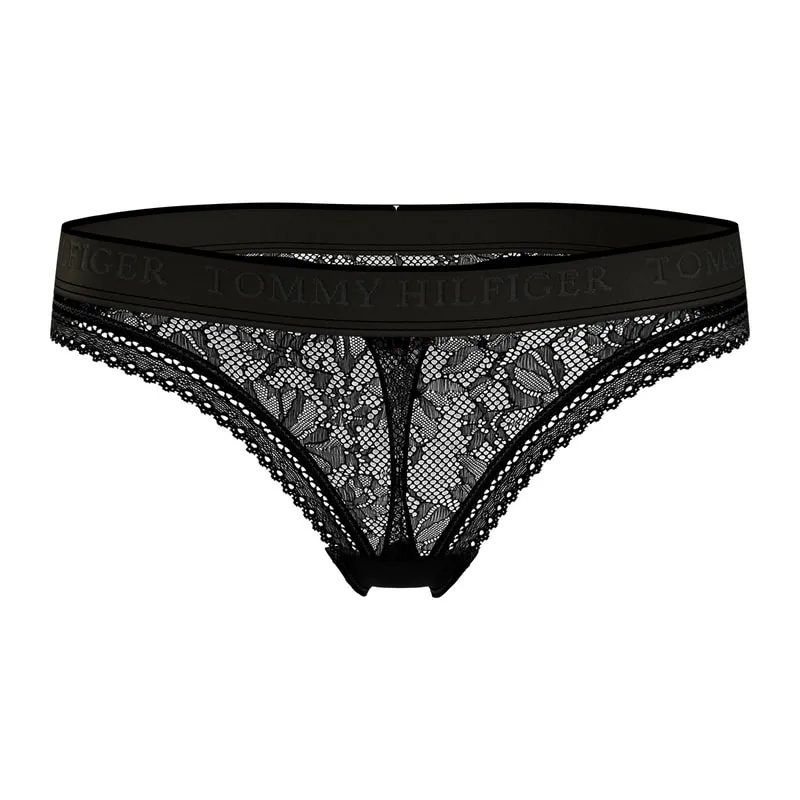 Lace thong