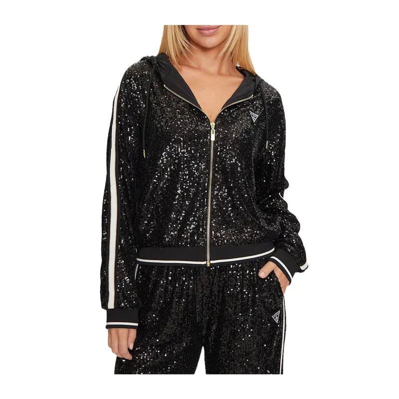 Jacket with sequins