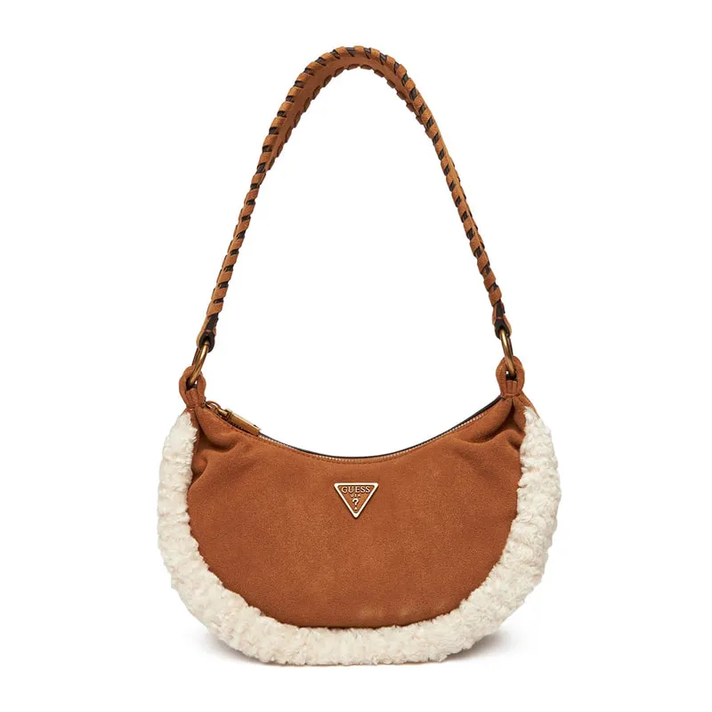 Leather shoulder bag