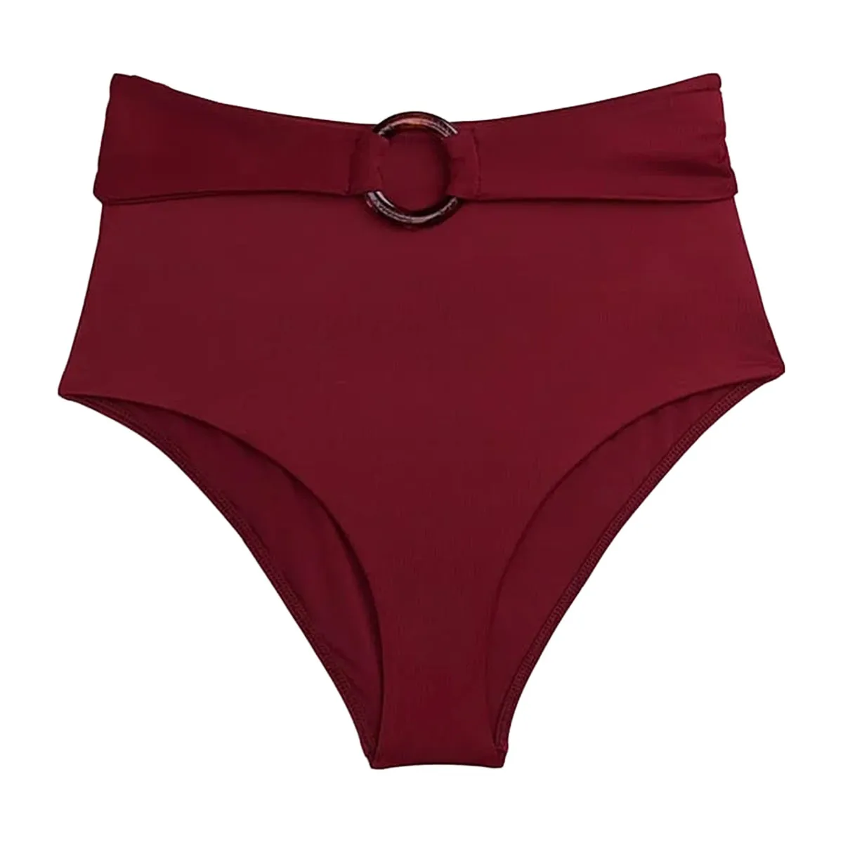 Bikini bottom with boned ring