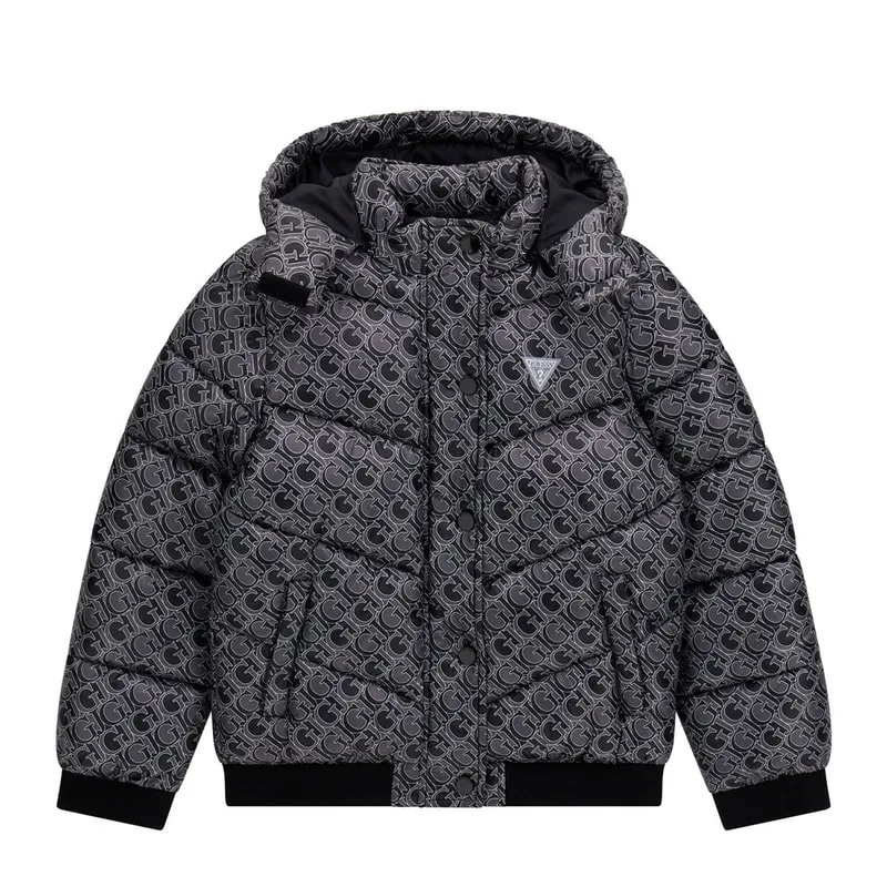 Kids quilted jacket with hood