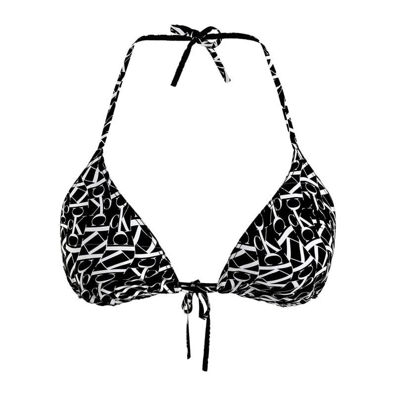 Triangle bikini top