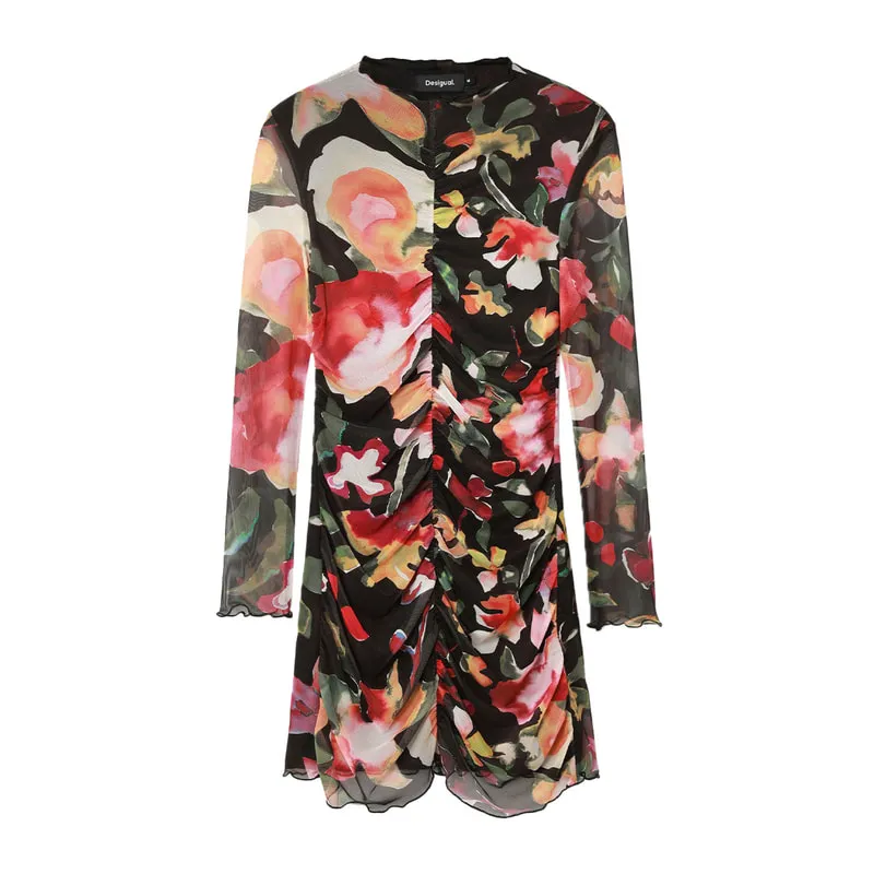 Floral short dress