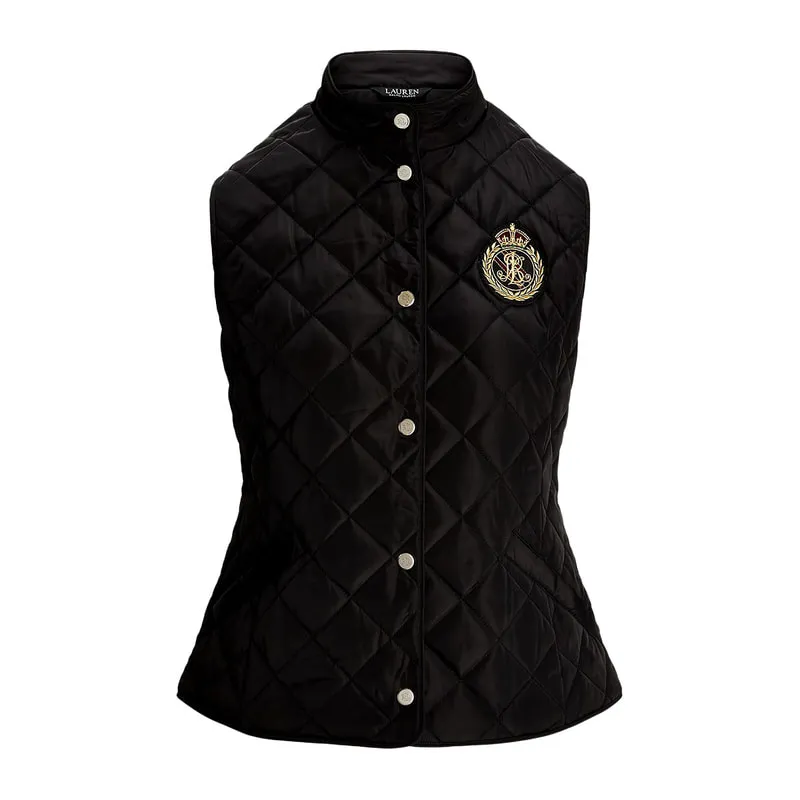 Sleeveless quilted jacket