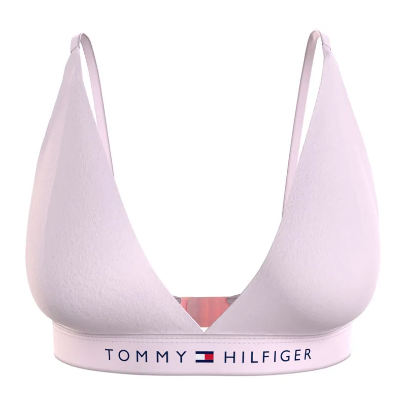 Unlined triangle bra