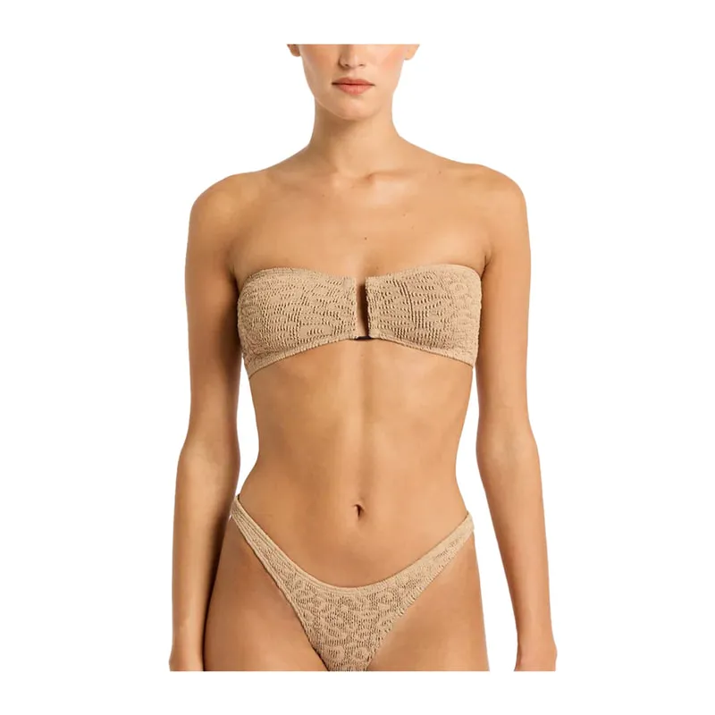 Strapless bikini top