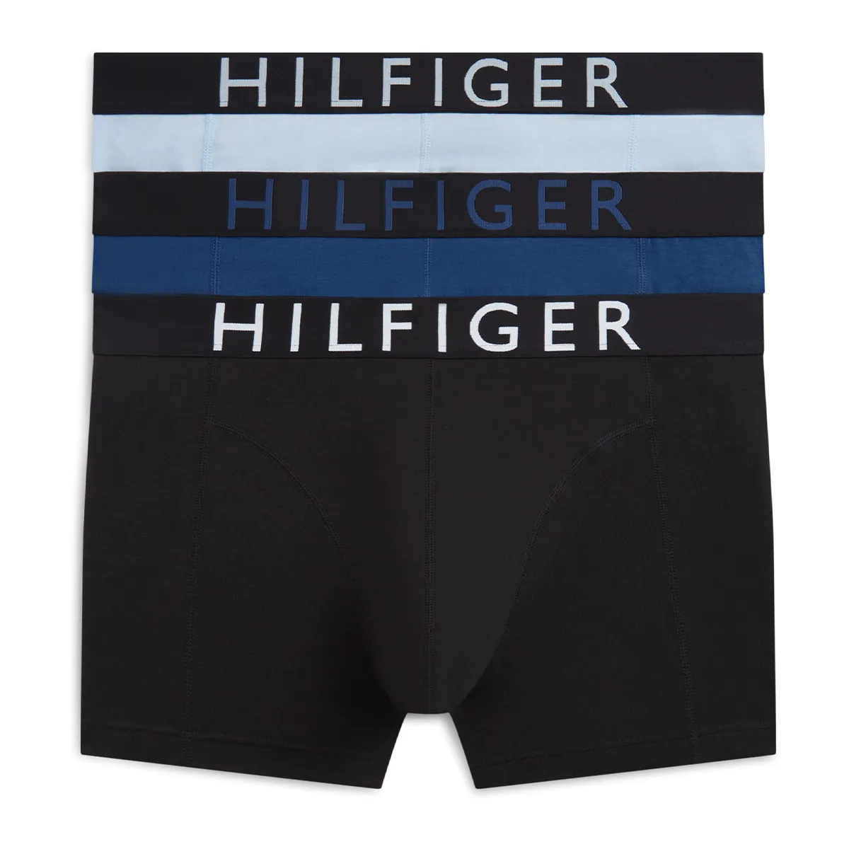 Logo waistband trunks 3 pack