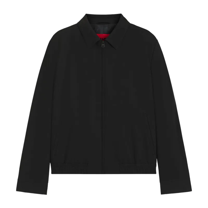 Jacket made of high-stretch fabric