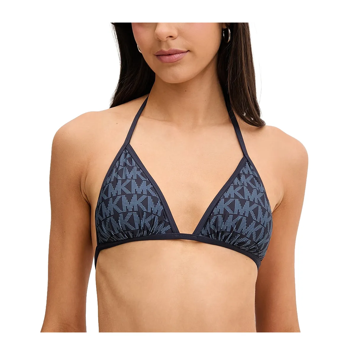Bikini top with logo