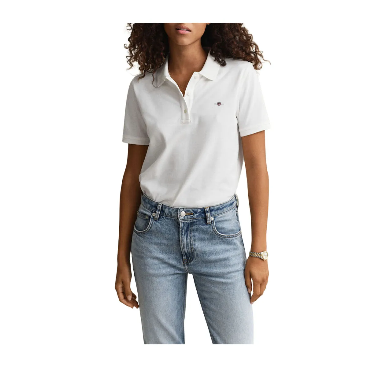 100% BAMBAKI<br><br>Women's polo shirt