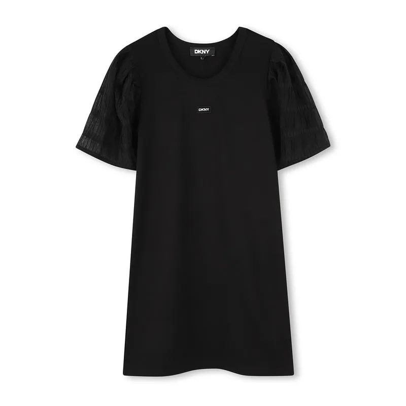 Dress with logo