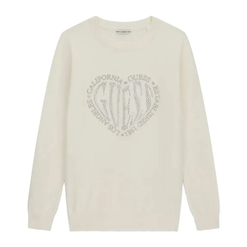 Logo and rhinestone blouse