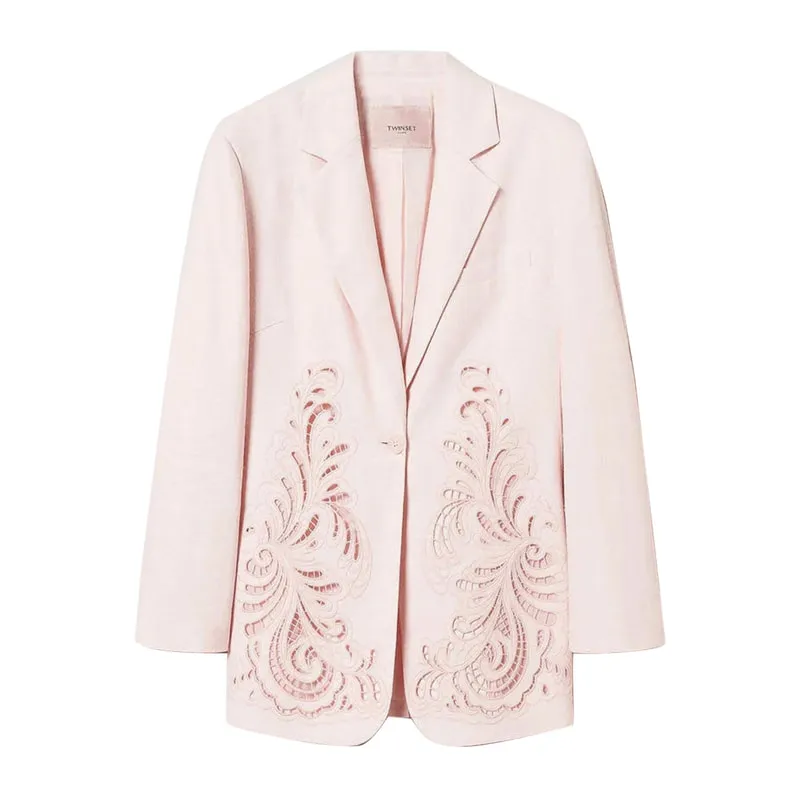 Womens jacket with embroidery
