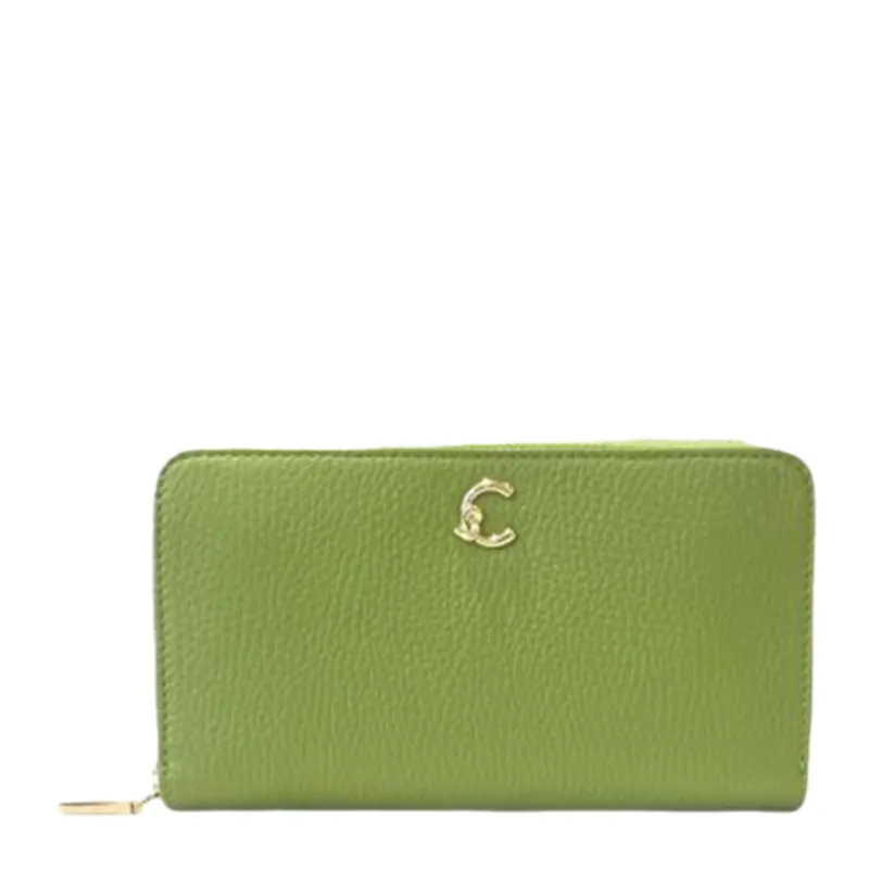 Embossed logo wallet