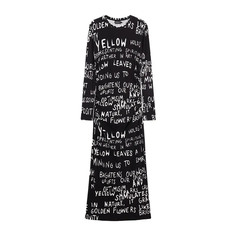 Long viscose dress