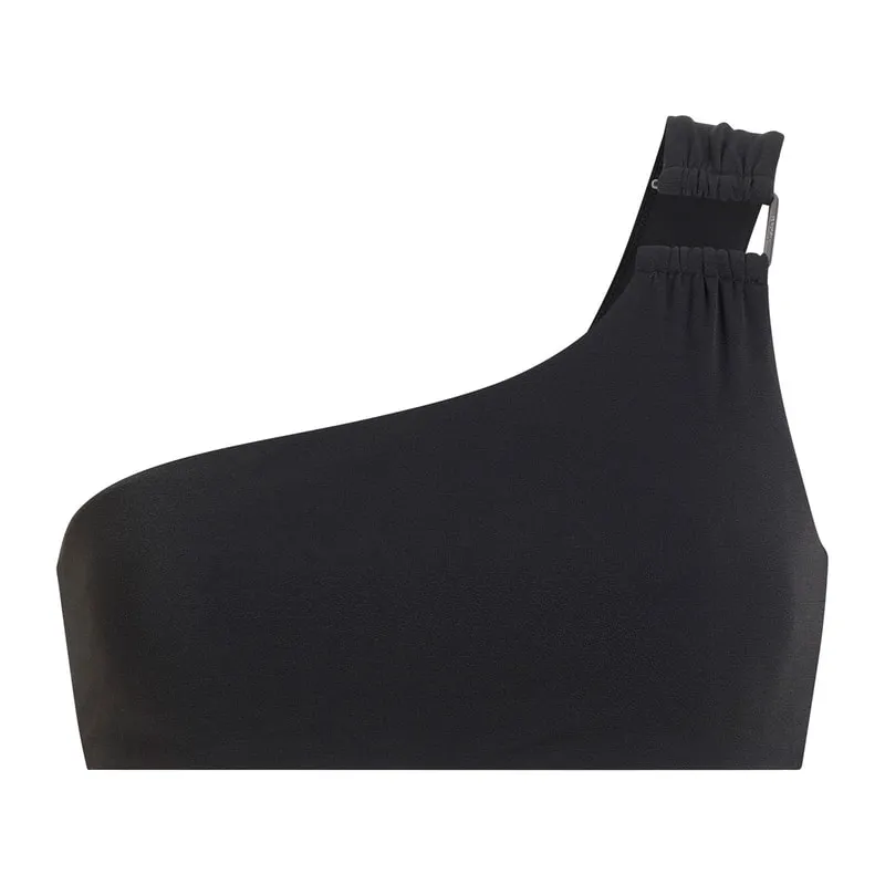 One-shoulder bikini top