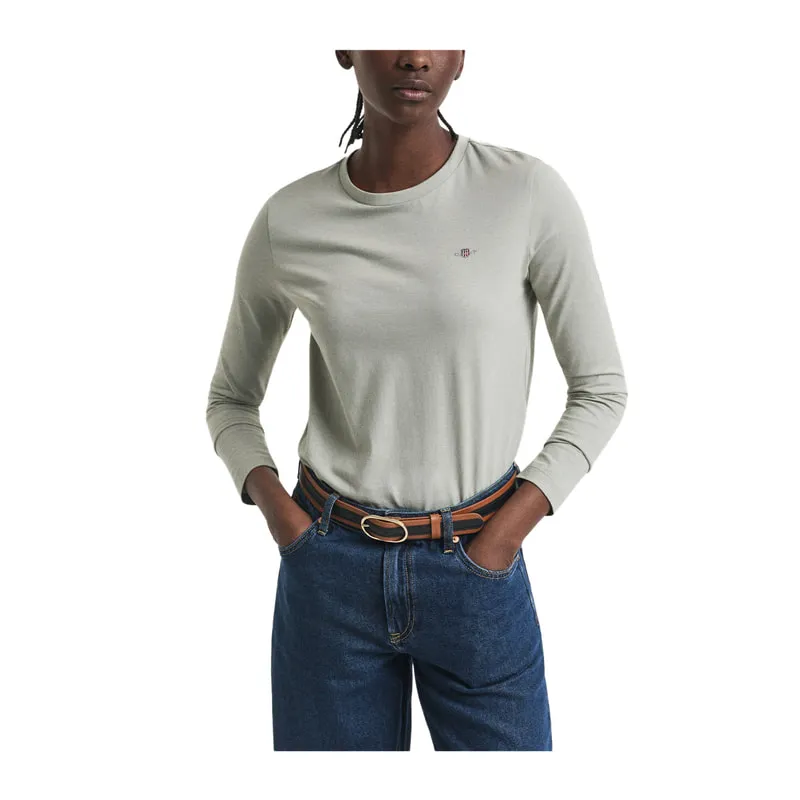 Embroidered logo sweatshirt