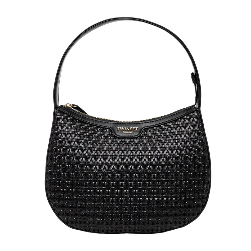 Shoulder bag with logo