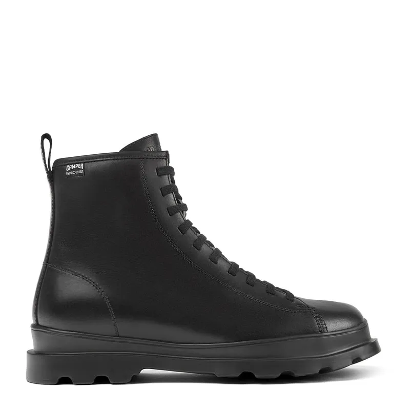Leather ankle boots