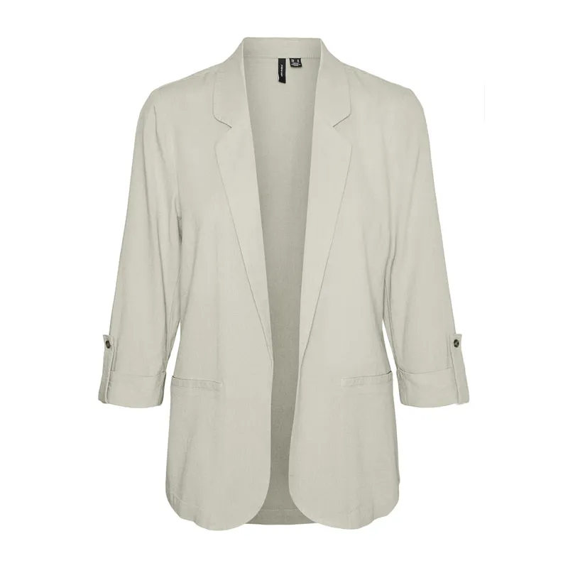 Three-quarter sleeve blazer