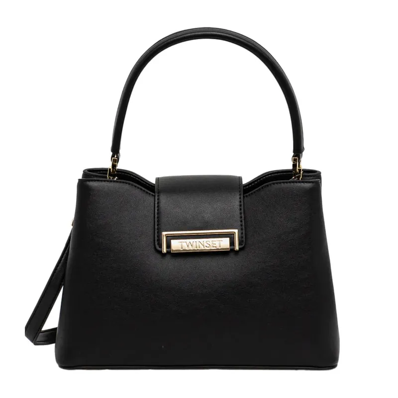 Handbag with logo