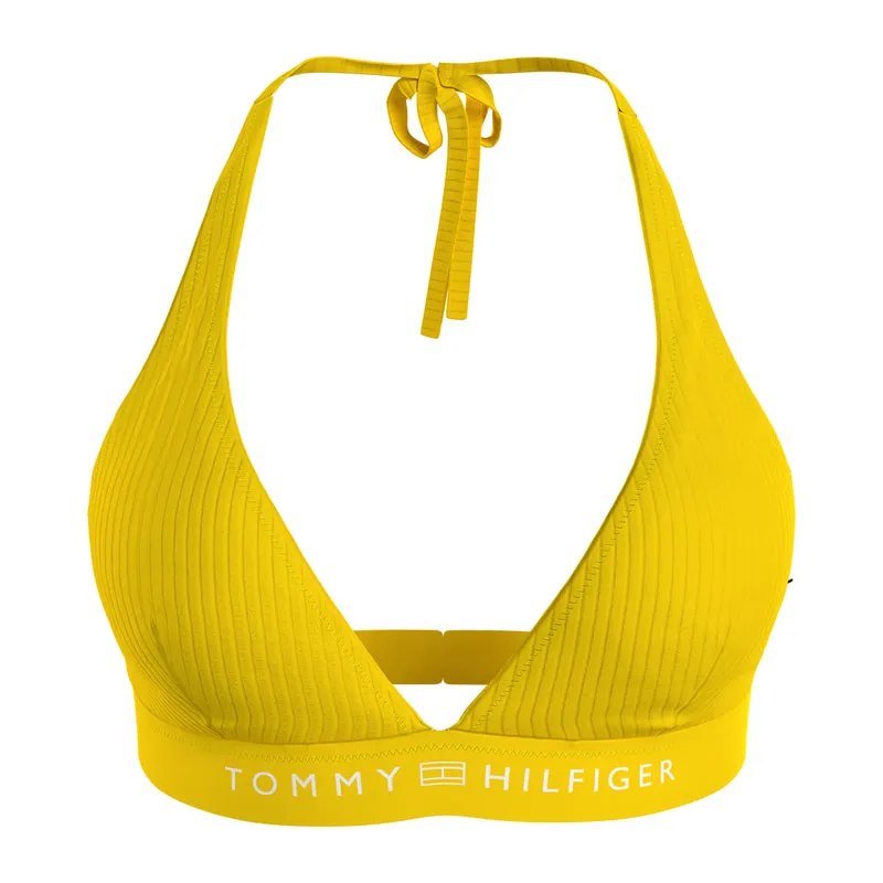 Triangle bikini halter top