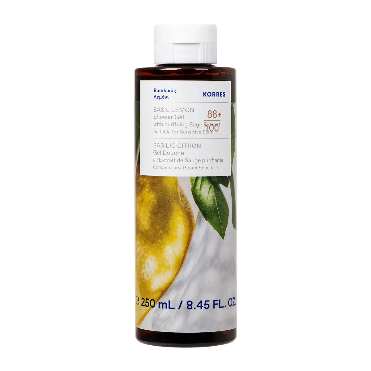 Basil Lemon Shower Gel