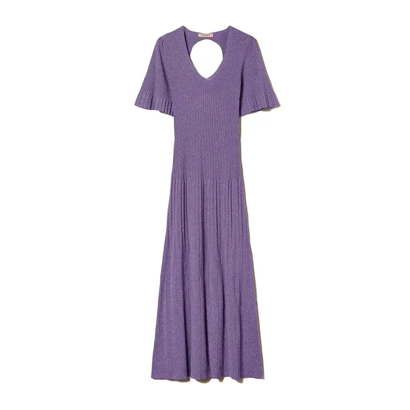 Womens long knitted dress
