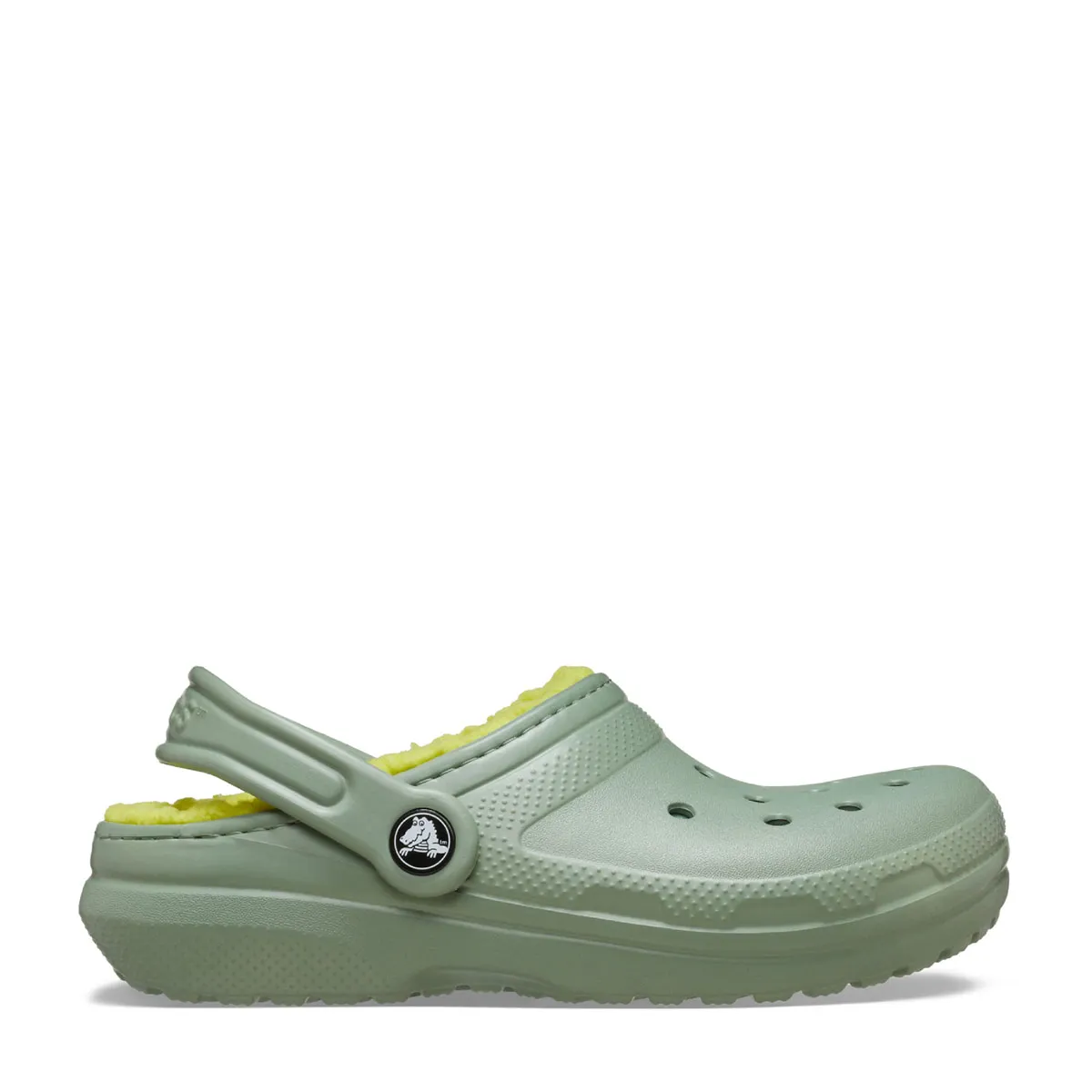 Kids' clogs with fuax fur
