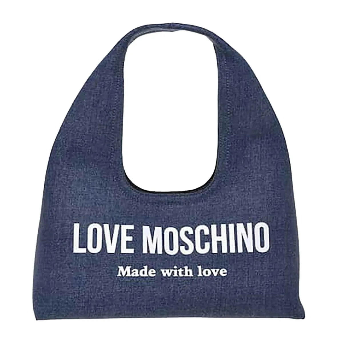 Denim shoulder bag
